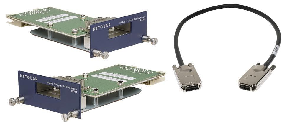 NETGEAR NETGEAR AX742 AX742 ProSafe 24 Gigabit Stacking Kit AX742