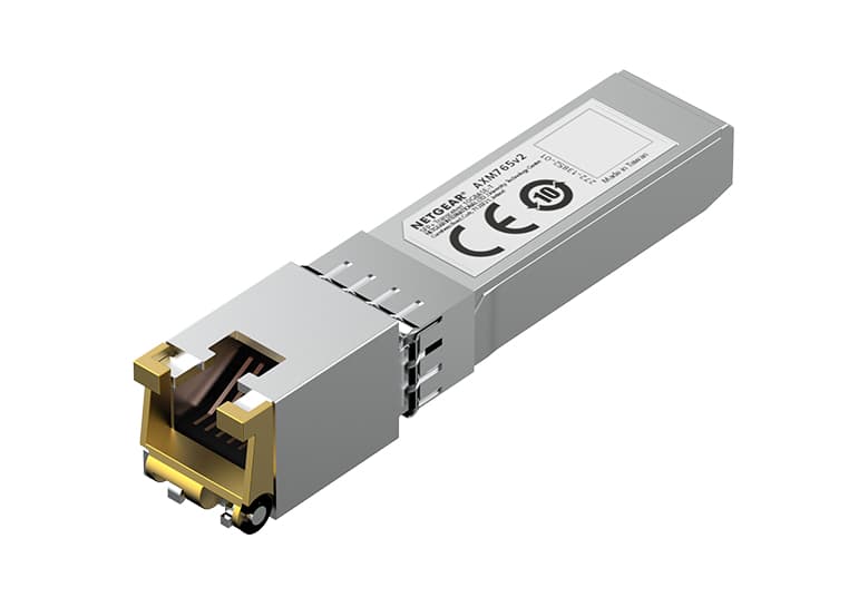 NETGEAR NETGEAR AXM765-20000S SFP+ Transceiver converts SFP+ ports to copper 10GBase-T up to 80m AXM765-20000S
