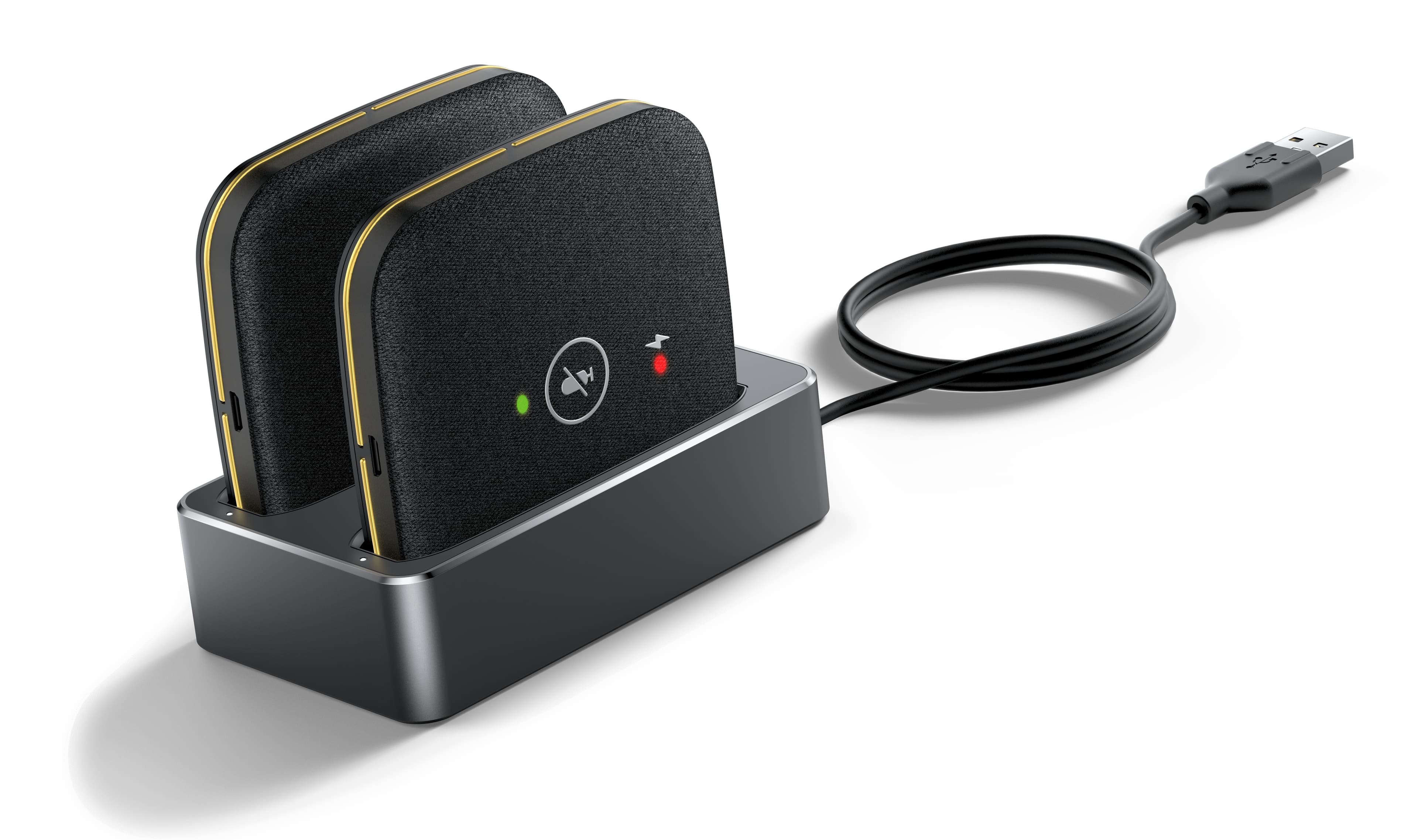 Yealink Yealink CPW65-PACKAGE 2x CPW65 wireless microphones 1x WDD60 DECT Dongle CPW65-PACKAGE