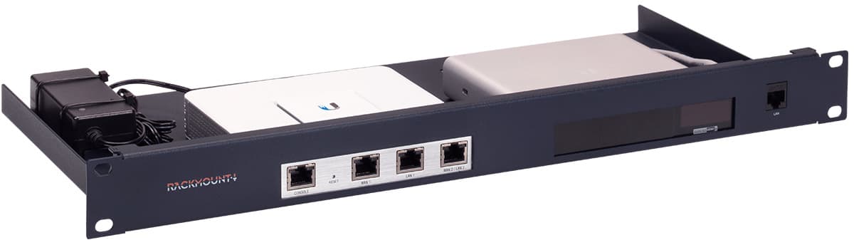 Rackmount.IT Rackmount.IT RM-UB-T3 Rack Mount Kit for Ubiquiti UniFi Cloud Key GEN 2 & USG RM-UB-T3