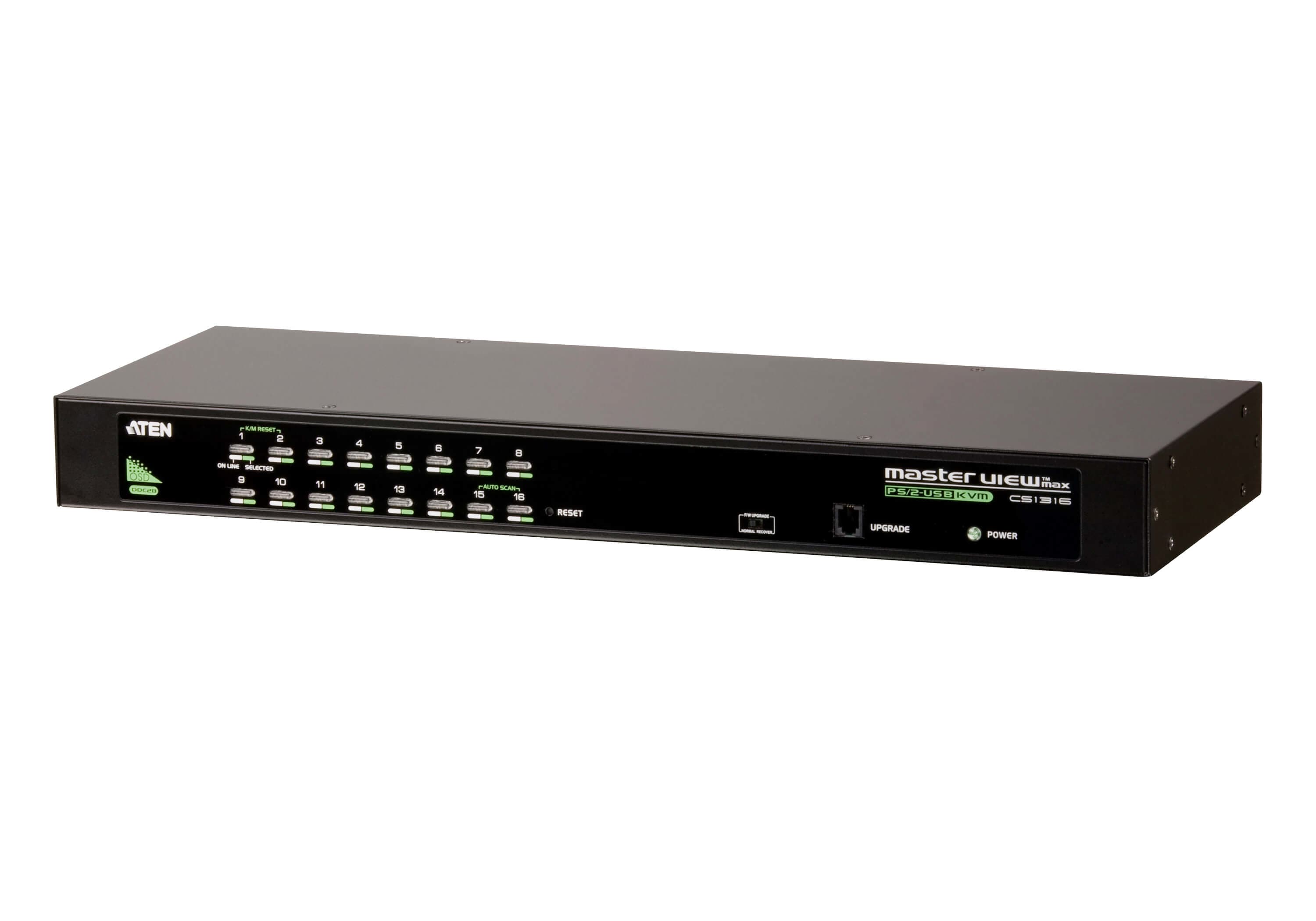 ATEN ATEN 16 PORT PS/2-USB VGA KVMP SWITCH CS1316-AT-U