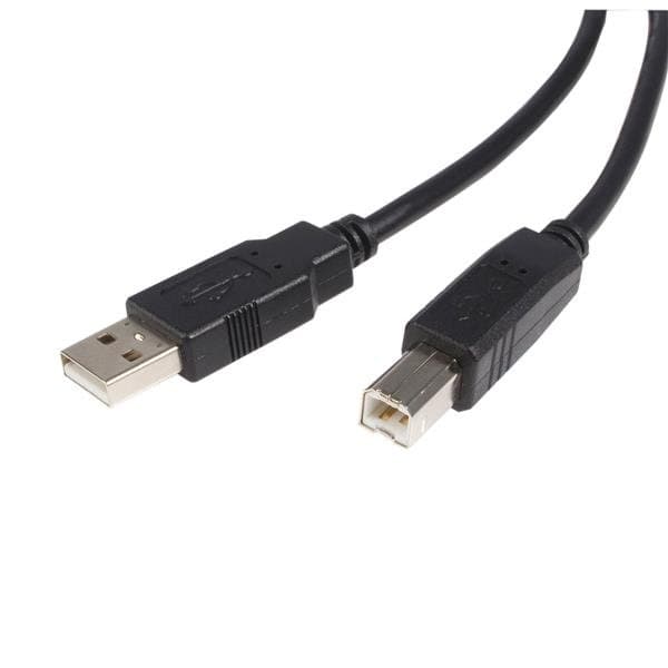 STARTECH STARTECH.COM 6' USB 2.0 CERTIFIED A TO B CABLE - M/M-6 FT USB PRINTER CABLE LTW USB2HAB6