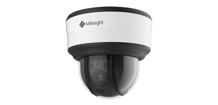 Milesight Milesight 2MP NDAA 12X AI Mini PTZ Dome Network IP Camera - Multi Cable Out MS-C2971-X12RPE