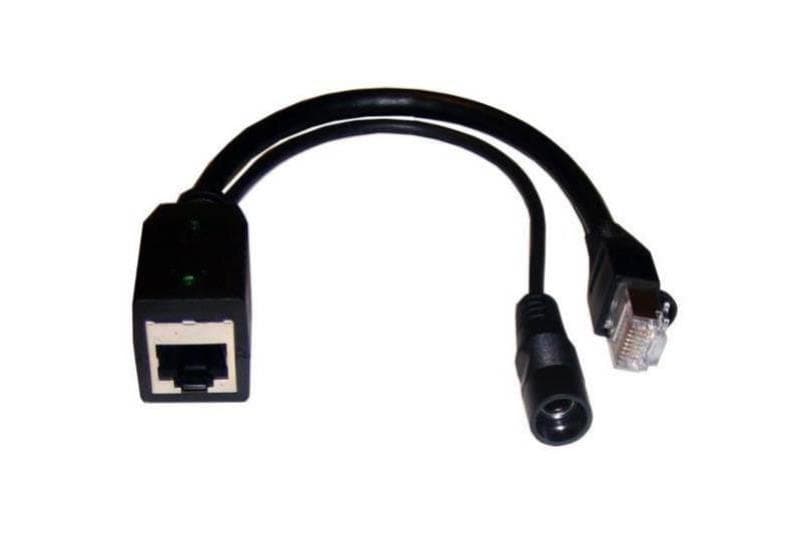 Tycon Systems Tycon Passive POE Injector 2.1mm DC In POE Out with LED POE-INJ-LED-S