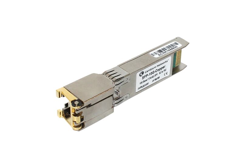 Cambium Networks Cambium 10G Base-T (RJ45) SFP+ Transceiver for cnMatrix SFP-10G-COPPER