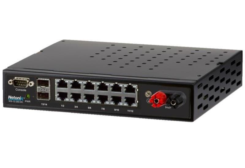 Netonix Netonix 12 Port DC Powered Managed PoE Switch WS-12-250-DC