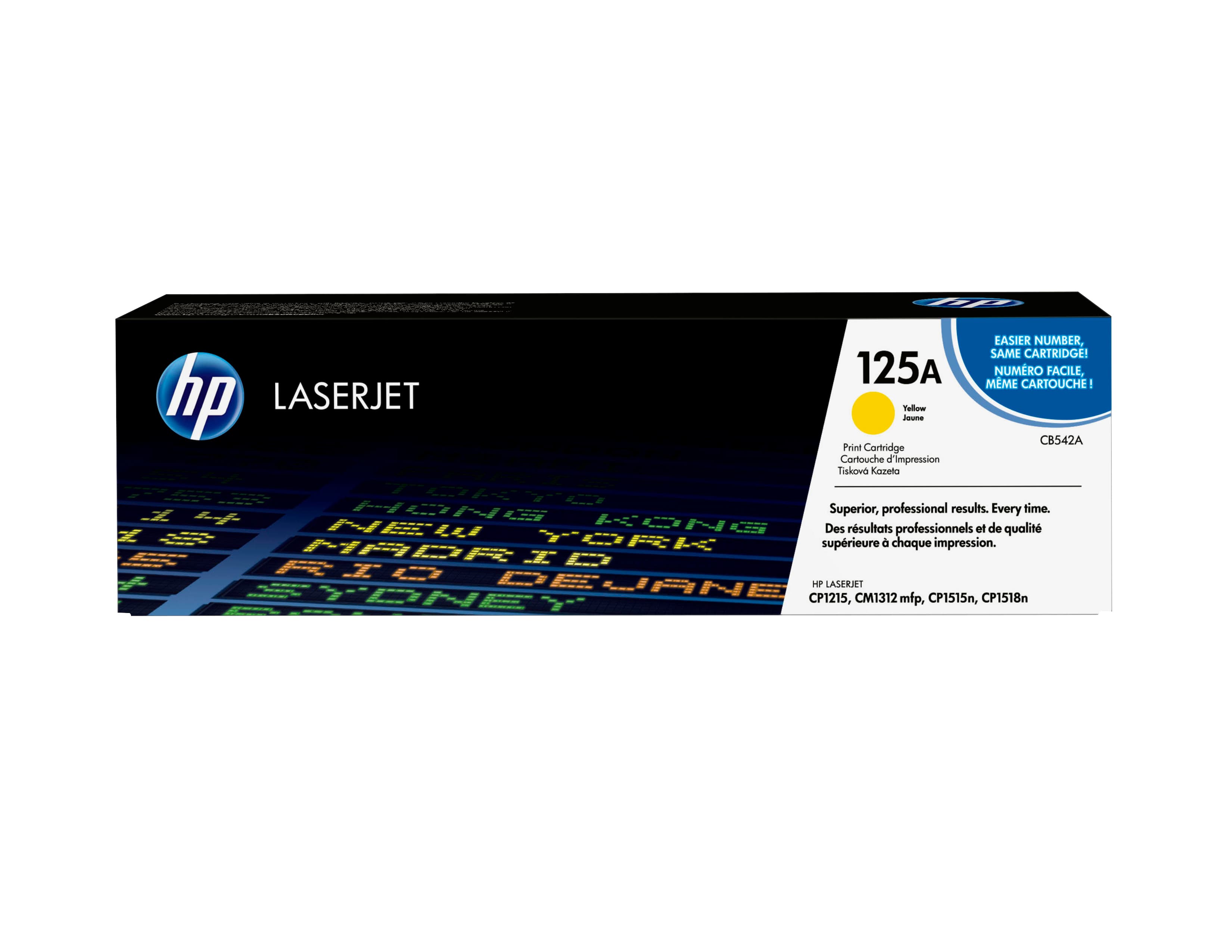 HP 125A YELLOW LJ TONER CART CB542A