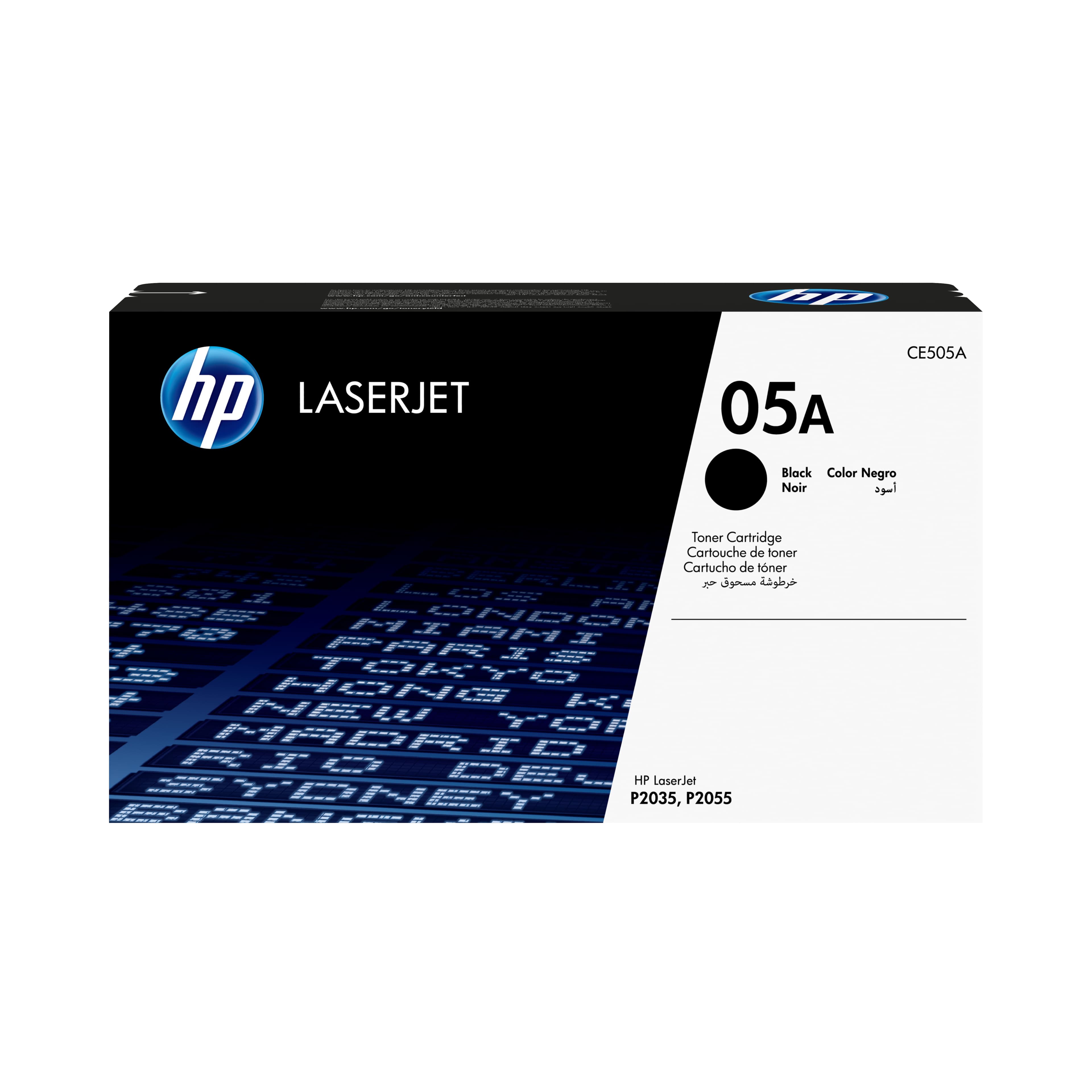 HP 05A BLACK LJ TONER CART CE505A