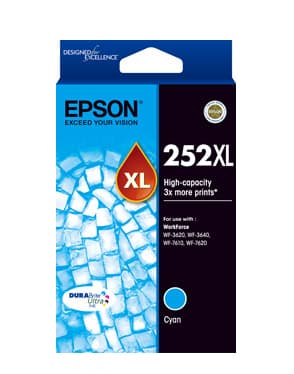 EPSON EPSON 252XL High Capacity DURABrite Ultra Cyan 2574736