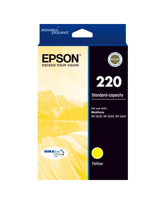 EPSON EPSON 220 (C13T293492) Std capacity Yellow ink 2749640