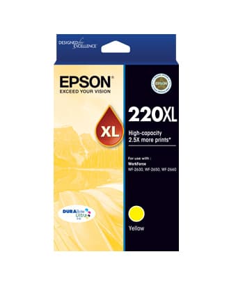 EPSON EPSON 220XL Ink Cartridge Yellow 2749644