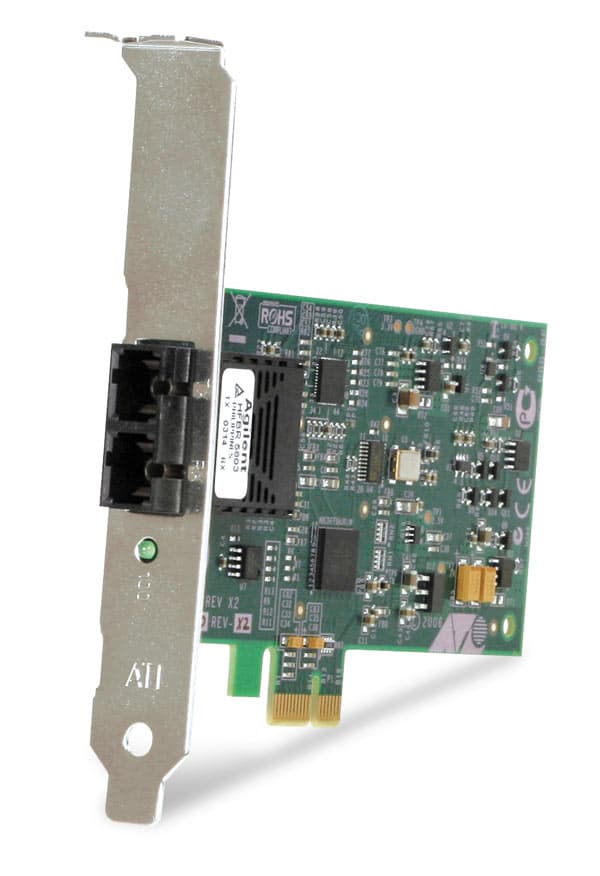 ALLIED TELESIS ALLIED TELESIS 100FX/SC PCIe Adapter Card PXE UEFI 3176355