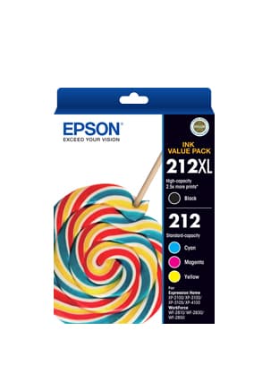 EPSON EPSON 212XL BLACK + 212 STD COLOURS 4553992