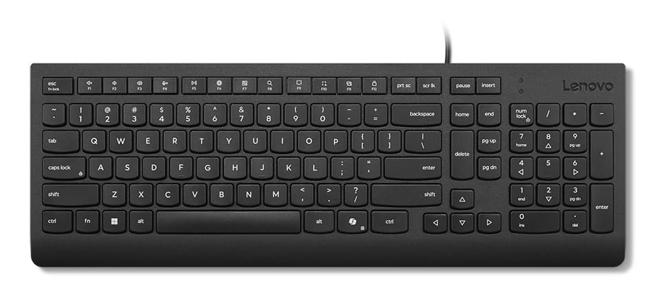 Lenovo Essential Wired Keyboard (Black)