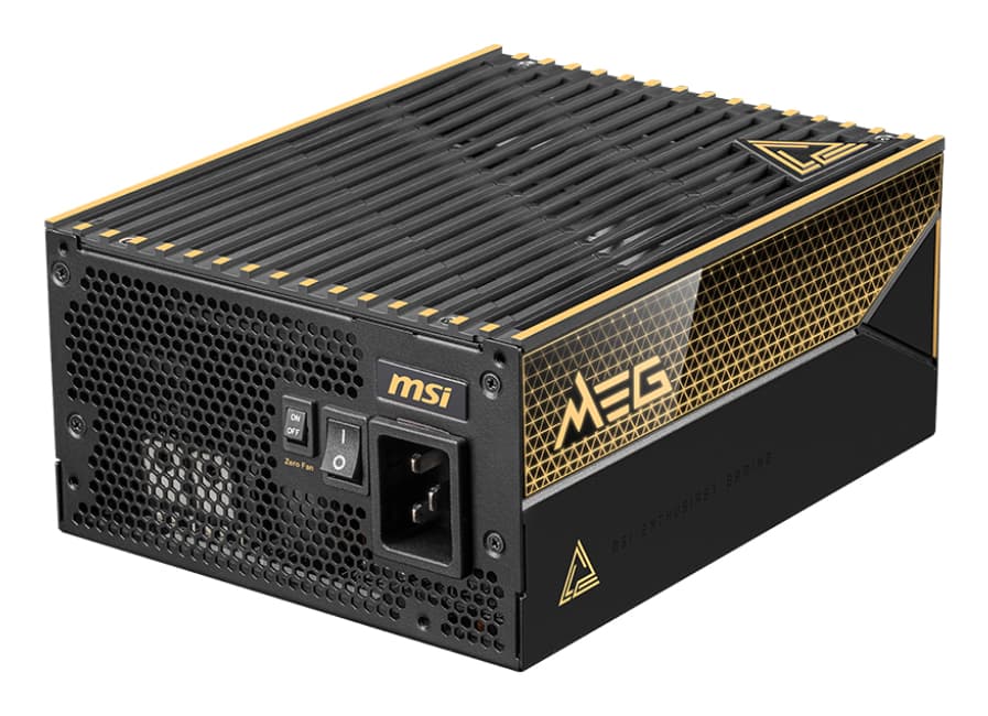 MSI 80+ TITANIUM FULL MODULAR ATX3.1 PCIE5.1