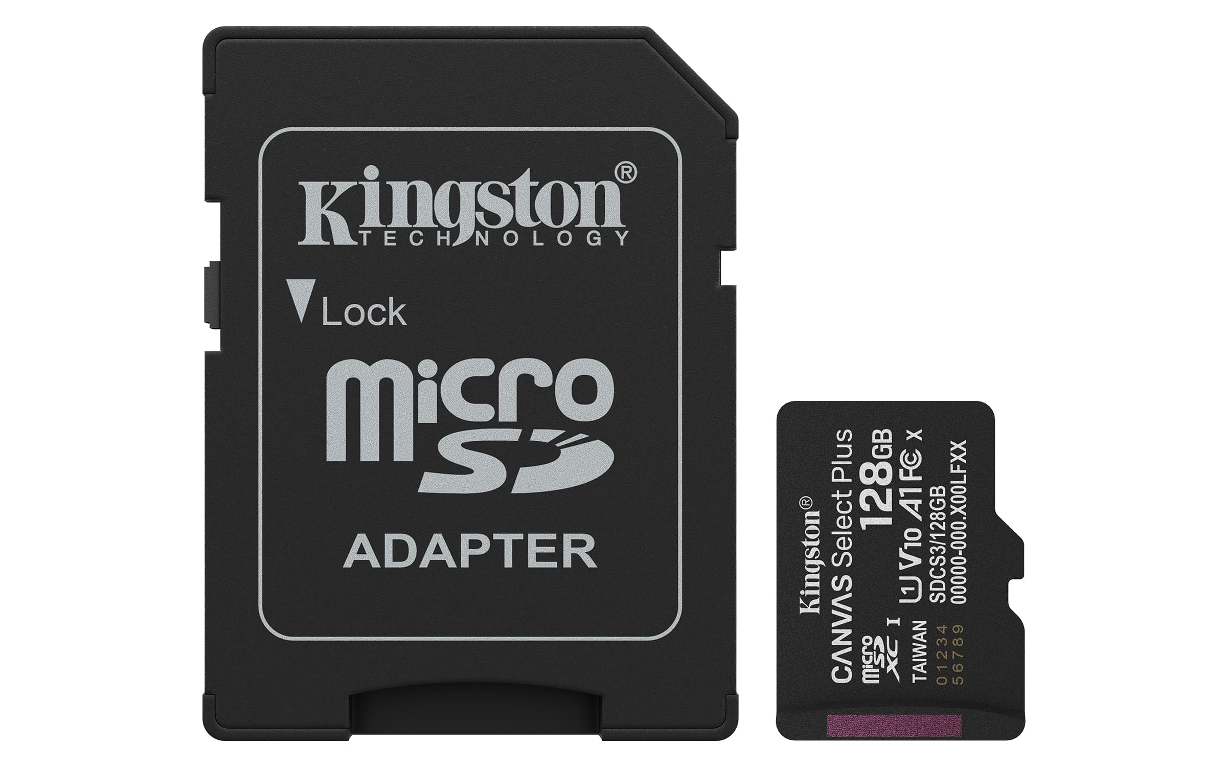 KINGSTON KINGSTON 128GB microSDXC Canvas Select+ Gen3 150M 6636252