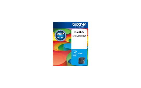 Brother Brother LC23EC Cyan Ink Cartridge BCK82C