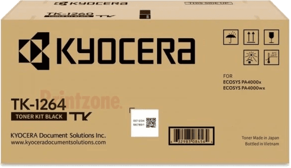 Kyocera TK-1264K Toner Kit - Black