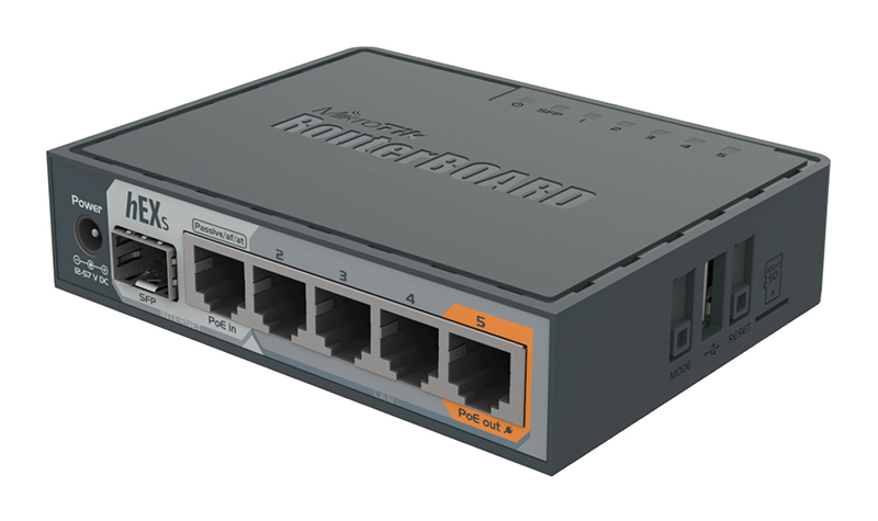 MikroTik RB760iGS Dual Core 880MHz CPU Gigabit Router