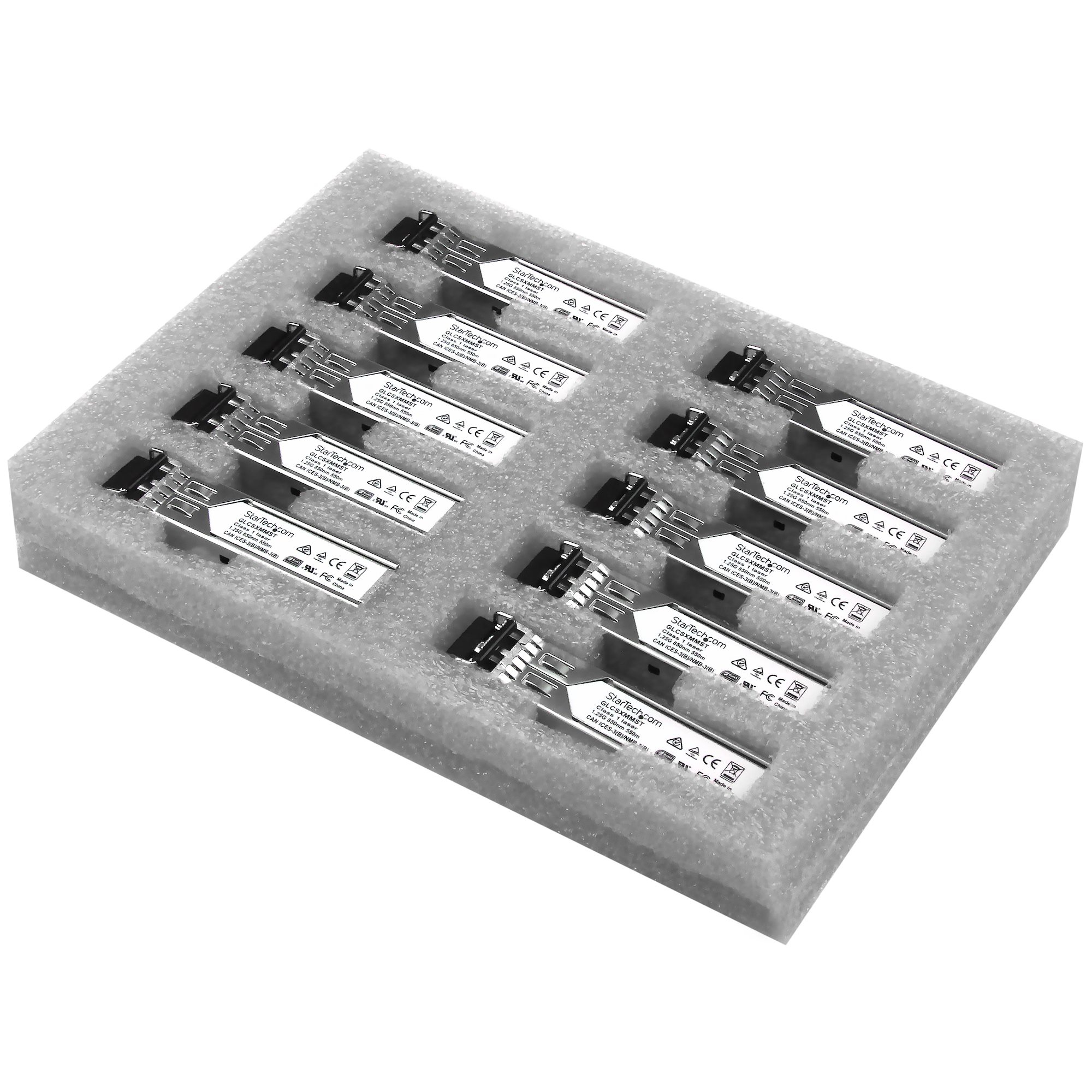 StarTech.com Gb Fiber SFP - Cisco Compatible- 10 Pack thumbnail 2