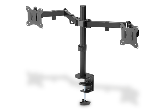 Digitus 15-32" Universal Dual Arm Monitor Clamp Base Mount thumbnail 1
