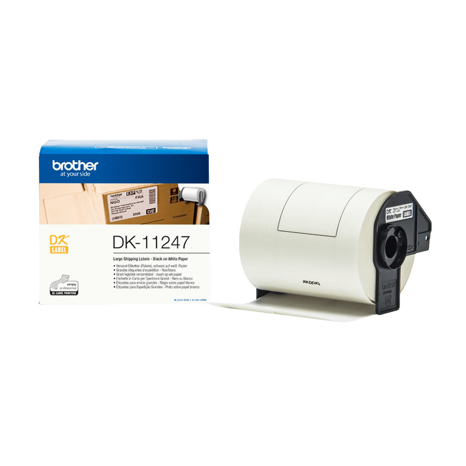 Brother DK11247 180 Large Shipping Labels 103mm x 164mm thumbnail 1