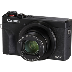 Canon PowerShot G7 X Mark III 20.1MP CMOS 4x Digital Camera Black thumbnail 1